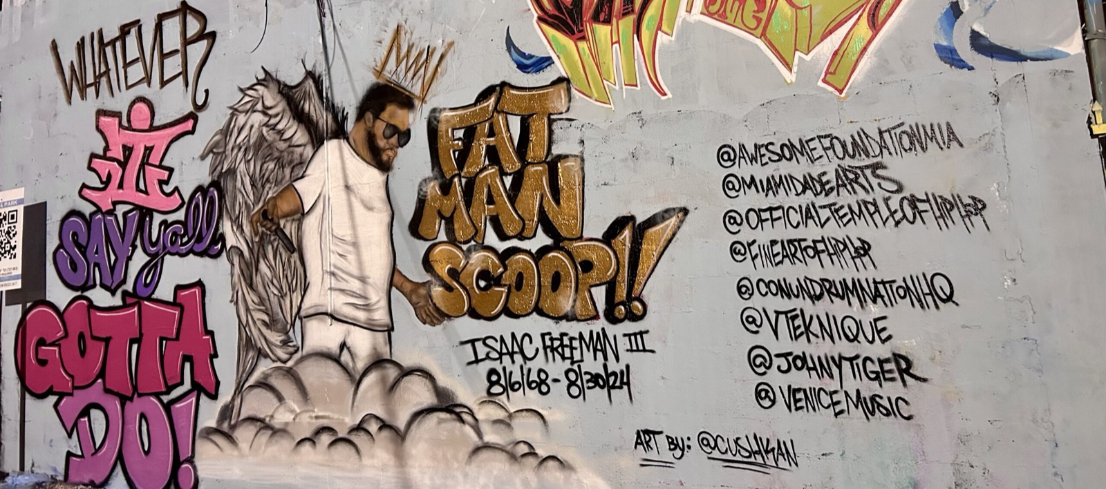 'Fatman Scoop Memorial' Mural